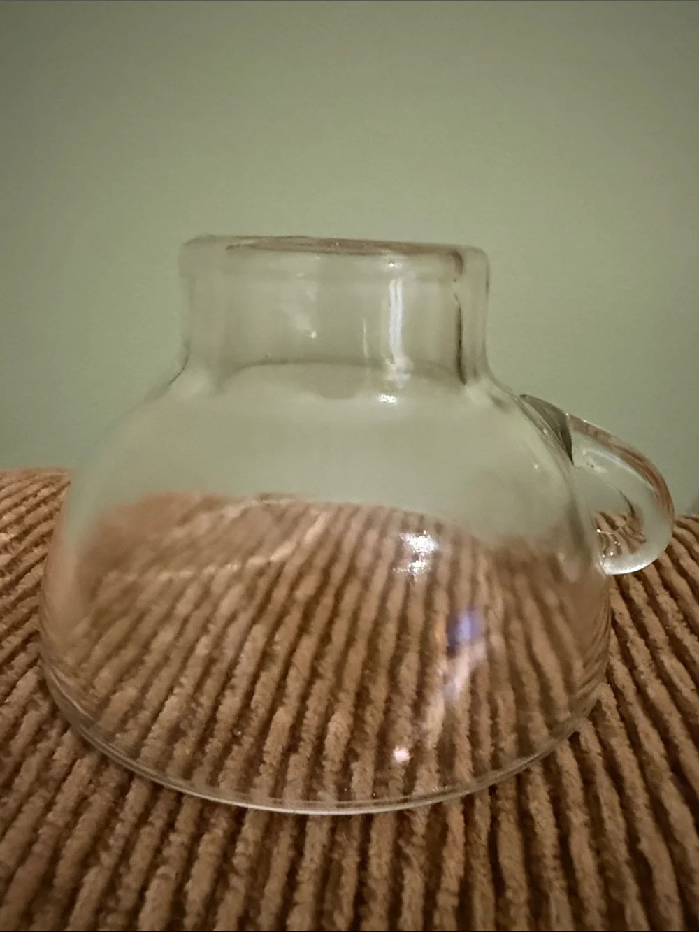 Vintage 1940s 1950s  Glass Canning Funnel